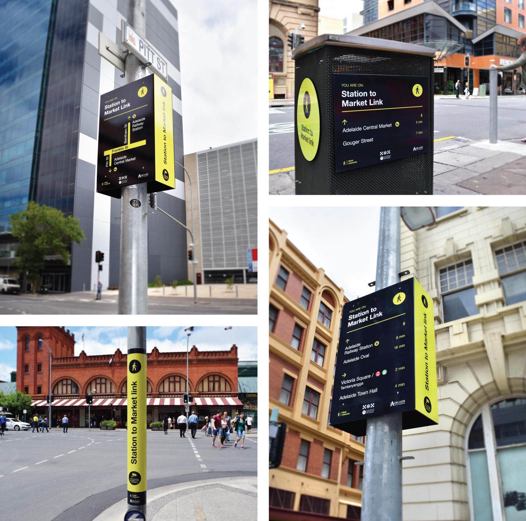 Adelaide City Wayfinding » Studio Binocular